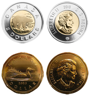 Loonie en Toonie