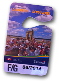 Discovery Pass voor de nationale parken van Canada