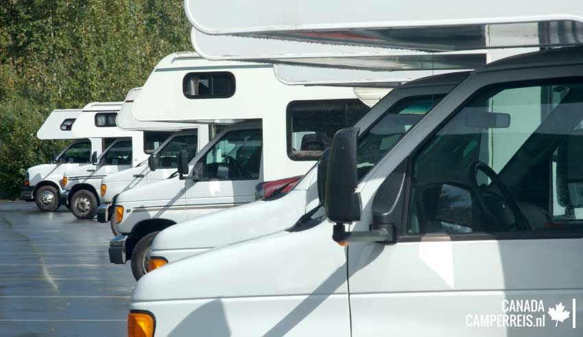 Overzicht camperverhuurbedrijven West-Canada