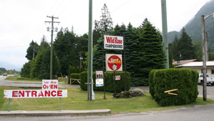 Wild Rose RV Park in Hope Canada
