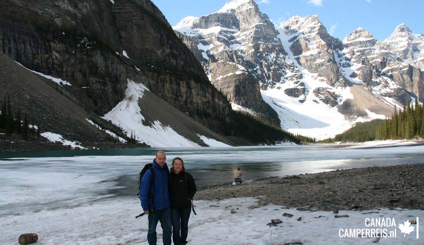 Lake Moraine selfie