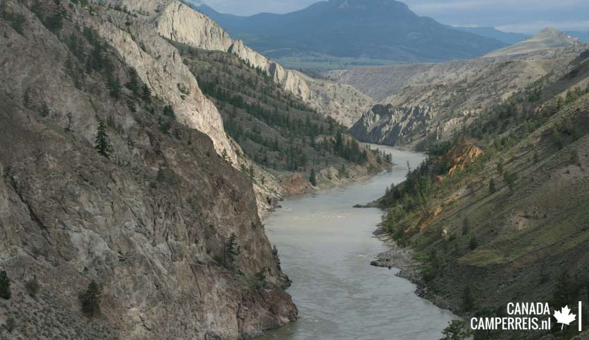 De Fraser River aan de  Hgw 97