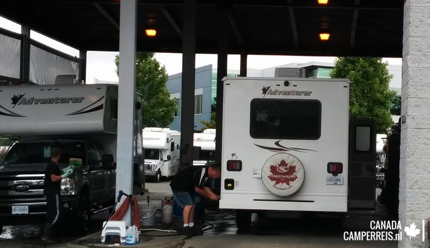 Camper ingeleverd
