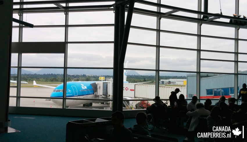 Vancouver airport KLM