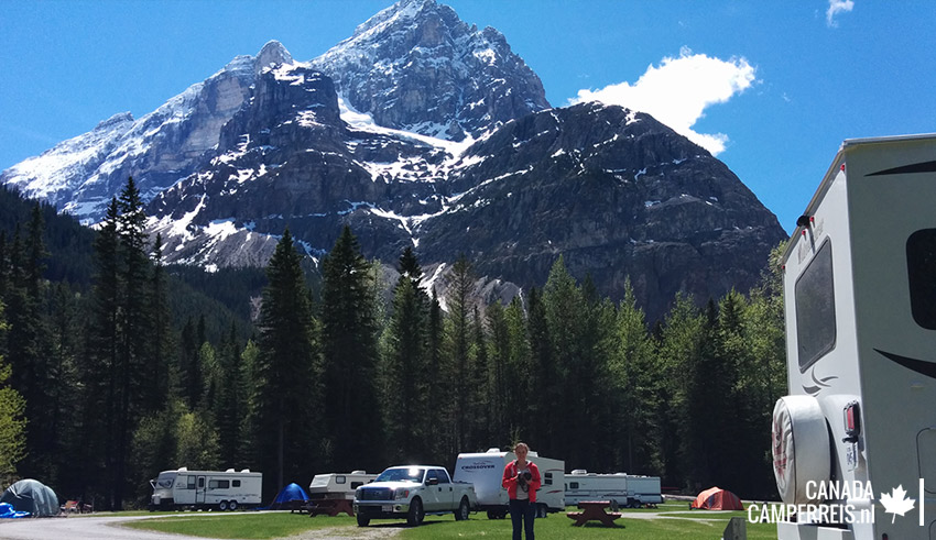 Kicking Horse Campground Canada