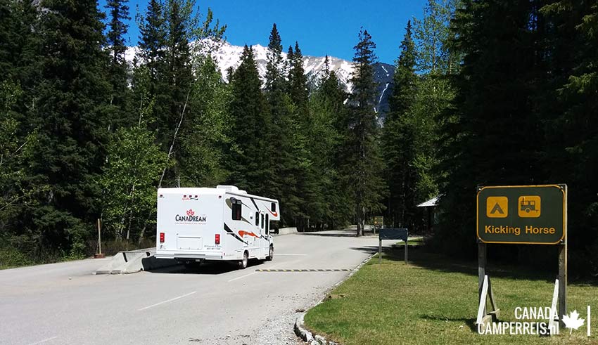 Kicking Horse Campground Canada