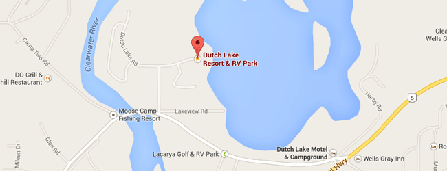 Blue River Campground and RV Park op Google Maps